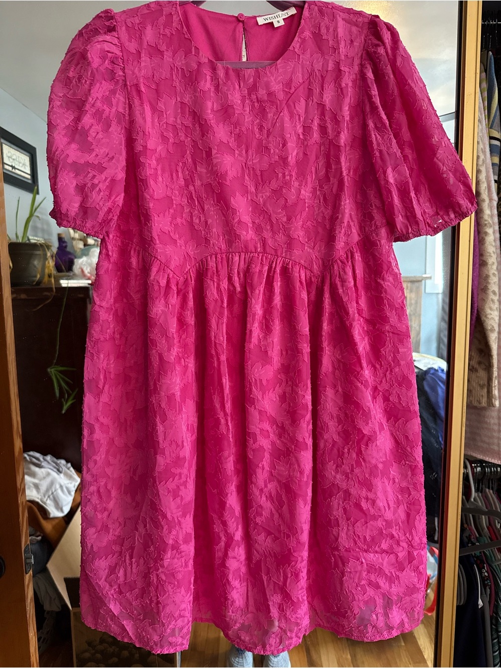 Wishlist pink lace dress